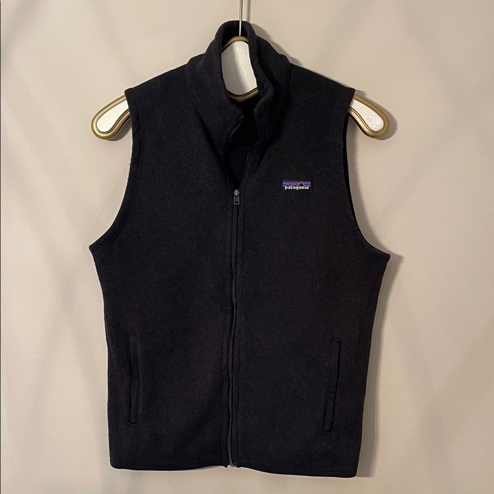 Patagonia Women's Better Sweater® Fleece Vest Midnight - Black Size Medium